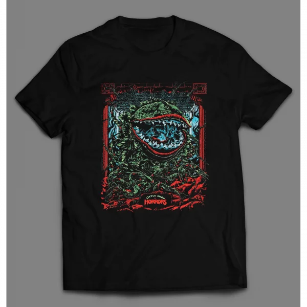 LITTLE SHOP OF HORRORS FLYTRAP HIGH QUALITY SHIRT