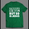THE STRUGGLE IS REAL BUT SO IS JESUS CHRISTIAN ART SHIRT