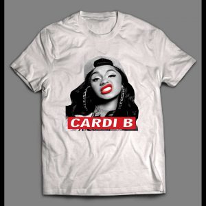 HIP HOP CARDI B SUPREME PARODY OLDSKOOL HIGH QUALITY SHIRT