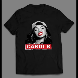 HIP HOP CARDI B SUPREME PARODY OLDSKOOL HIGH QUALITY SHIRT