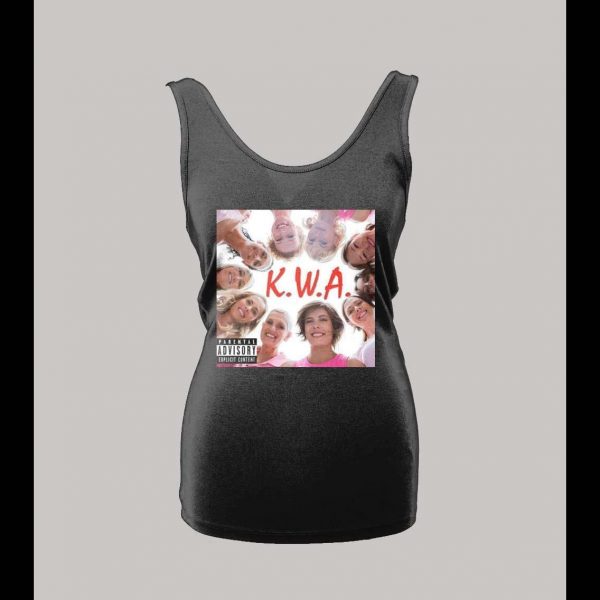 KAREN'S WITH ATTITUDE K.W.A HIGH QUALITY OLDSKOOL KAREN LADIES TANK TOP