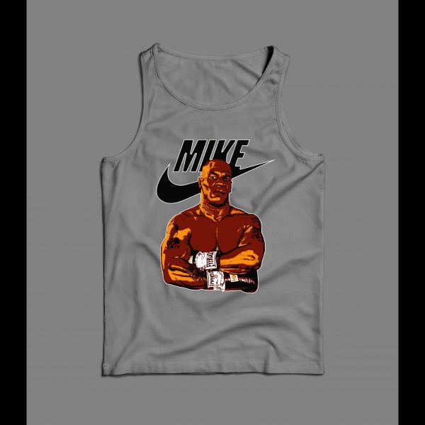 BOXER MIKE TYSON SPORTS WEAR PARODY CUSTOM FIGHT ART MEN'S TANK TOP