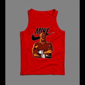 BOXER MIKE TYSON SPORTS WEAR PARODY CUSTOM FIGHT ART MEN'S TANK TOP