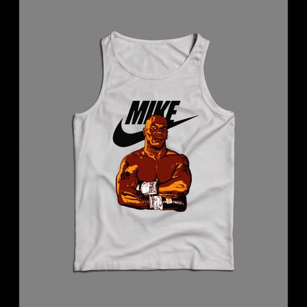 BOXER MIKE TYSON SPORTS WEAR PARODY CUSTOM FIGHT ART MEN'S TANK TOP