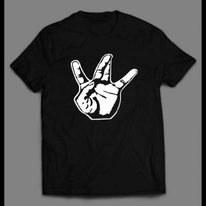 WESTSIDE HAND SIGN FULL FRONT PRINT RAP CULTURE SHIRT