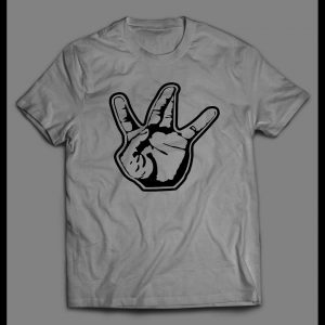 WESTSIDE HAND SIGN FULL FRONT PRINT RAP CULTURE SHIRT
