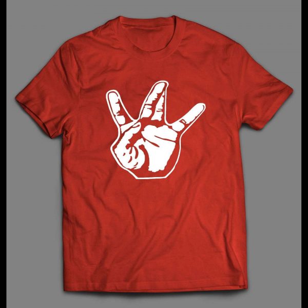 WESTSIDE HAND SIGN FULL FRONT PRINT RAP CULTURE SHIRT