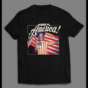 MADE IN AMERICA ARNOLD SCHWARZENEGGER HIGH QUALITY SHIRT
