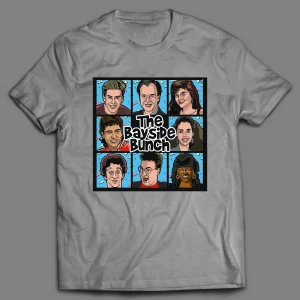 SAVED BY THE BELL CAST THE BAYSIDE BUNCH SHIRT