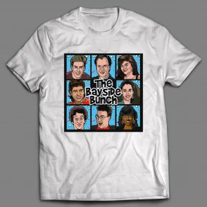 SAVED BY THE BELL CAST THE BAYSIDE BUNCH SHIRT