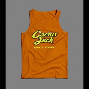 TRAVIS SCOTT CACTUS JACK REESE PARODY STYLE MEN'S TANK TOP