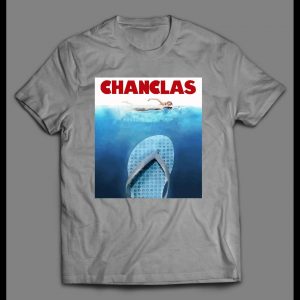 LA CHANCLAS JAWS PARODY HIGH QUALITY SHIRT