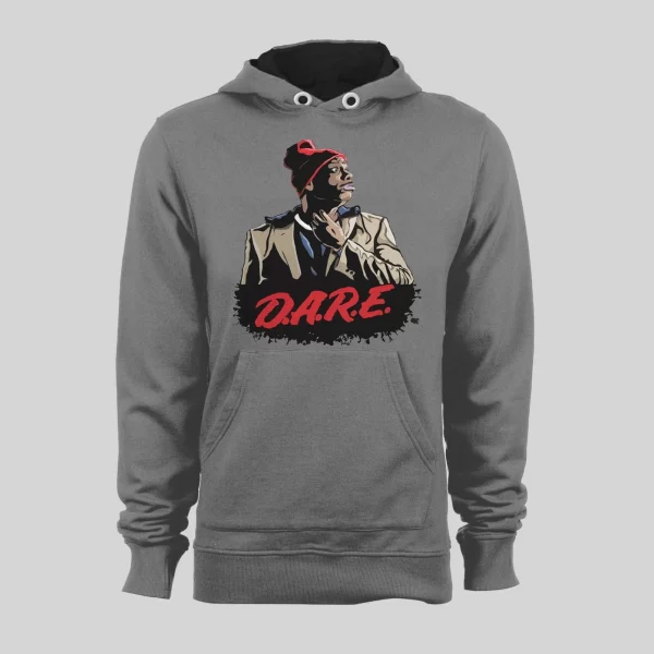 DAVE CHAPPELLE TYRONE BIGGUMS D.A.R.E PARODY HOODIE /SWEATSHIRT