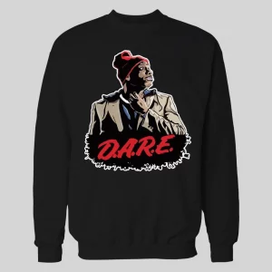DAVE CHAPPELLE TYRONE BIGGUMS D.A.R.E PARODY HOODIE /SWEATSHIRT
