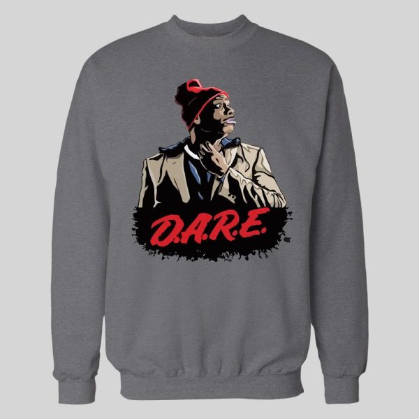 DAVE CHAPPELLE TYRONE BIGGUMS D.A.R.E PARODY HOODIE /SWEATSHIRT