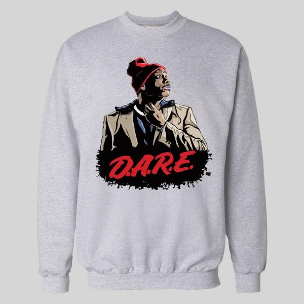 DAVE CHAPPELLE TYRONE BIGGUMS D.A.R.E PARODY HOODIE /SWEATSHIRT