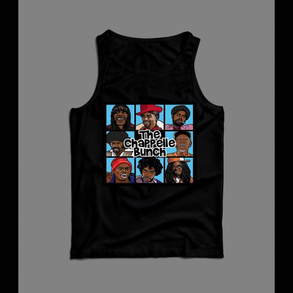 THE CHAPPELLE BUNCH COMEDY CENTRAL ART MEN'S TANK TOP