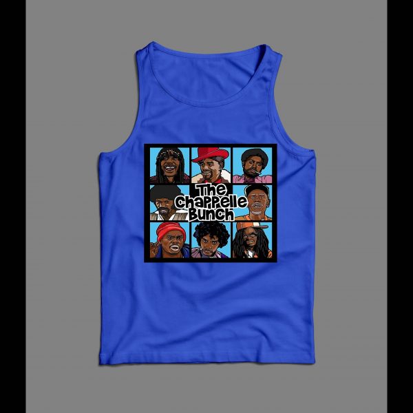 THE CHAPPELLE BUNCH COMEDY CENTRAL ART MEN'S TANK TOP