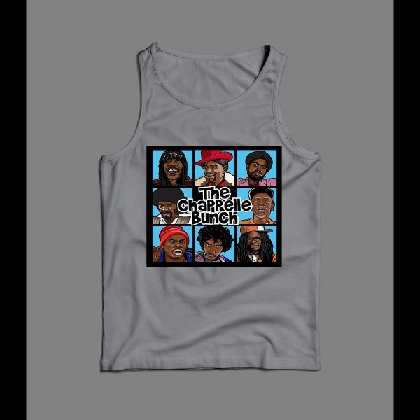 THE CHAPPELLE BUNCH COMEDY CENTRAL ART MEN'S TANK TOP