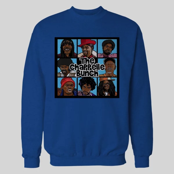 DAVE CHAPPELLE THE CHAPPELLE BUNCH PARODY HOODIE /SWEATSHIRT