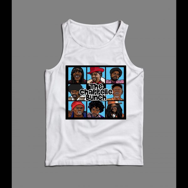 THE CHAPPELLE BUNCH COMEDY CENTRAL ART MEN'S TANK TOP