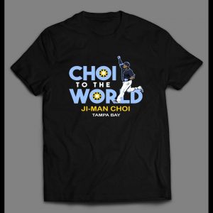 JI-MAN CHOI "CHOI TO THE WORLD OLDSKOOL STYLE BASEBALL SHIRT