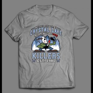 CRYSTAL LAKE KILLERS FRIDAY THE 13TH JASON PARODY SHIRT
