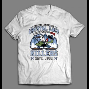 CRYSTAL LAKE KILLERS FRIDAY THE 13TH JASON PARODY SHIRT