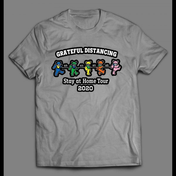 SOCIAL DISTANCING "GRATEFUL DISTANCING PANDAS" SHIRT