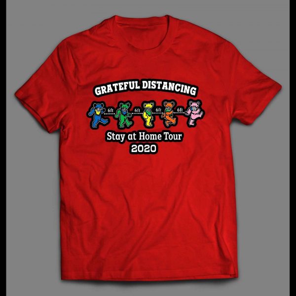 SOCIAL DISTANCING "GRATEFUL DISTANCING PANDAS" SHIRT