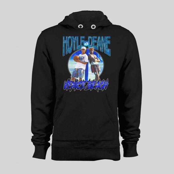 WHITE MEN CAN'T JUMP BILLY HOYLE VS SIDNEY DEANE BASKETBALL BOOTLEG HOODIE /SWEATSHIRT