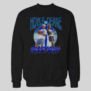 WHITE MEN CAN'T JUMP BILLY HOYLE VS SIDNEY DEANE BASKETBALL BOOTLEG HOODIE /SWEATSHIRT