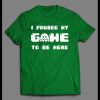 I PAUSED MY GAME TO BE HERE GAMER SHIRT
