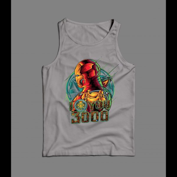 IRON MAN I LOVE YOU 3000 ENDGAME MEN'S TANK TOP