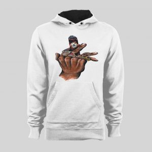 MJ LAST DANCE CHAMPIONSHIP CIGAR ART OLDSKOOL HOODIE /SWEATSHIRT