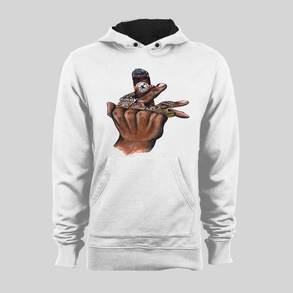 MJ LAST DANCE CHAMPIONSHIP CIGAR ART OLDSKOOL HOODIE /SWEATSHIRT