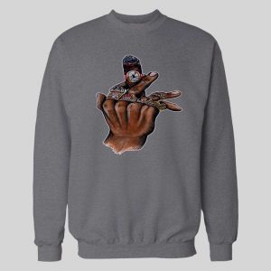 MJ LAST DANCE CHAMPIONSHIP CIGAR ART OLDSKOOL HOODIE /SWEATSHIRT
