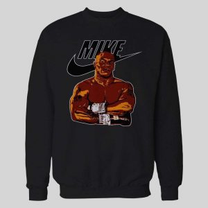 BOXER MIKE TYSON SHOE PARODY HOODIE / SWEATSHIRT