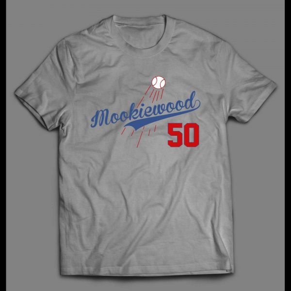 MOOKIE BETTS "MOOKIEWOOD" BASEBALL SHIRT