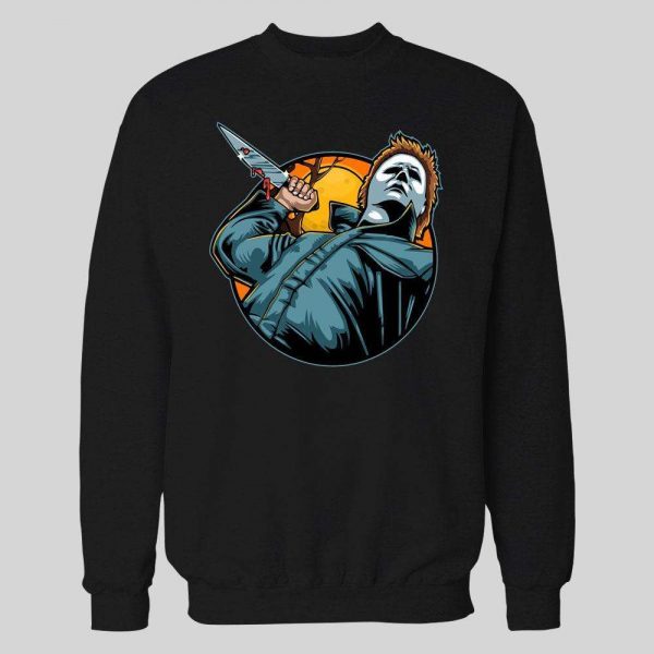 MICHAEL MYERS KILL UNDER THE MOON HALLOWEEN HOODIE / SWEATSHIRT