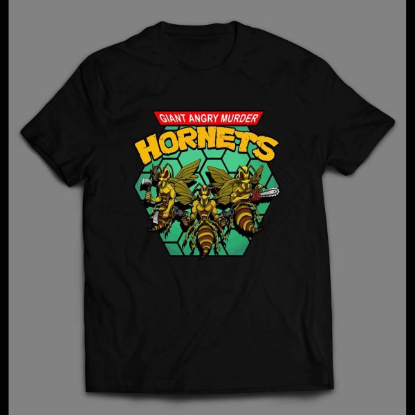 GIANT ANGRY MURDER HORNETS PARODY SHIRT