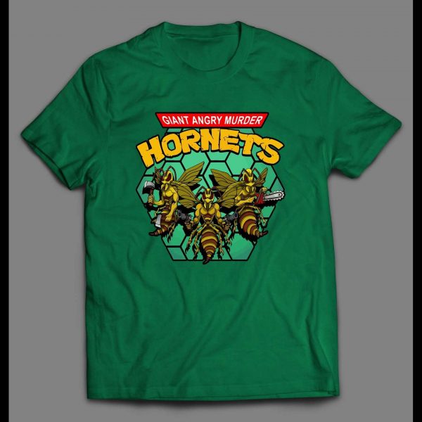 GIANT ANGRY MURDER HORNETS PARODY SHIRT