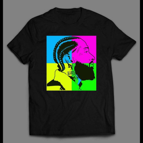 WEST COAST NIPSEY POP ART SHIRT