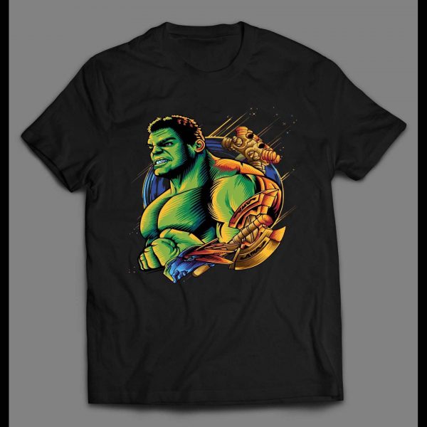 PLANET HULK CUSTOM COMIC ART HIGH QUALITY PRINT SHIRT