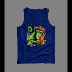 PLANET HULK CUSTOM COMIC ART HIGH QUALITY PRINT MEN'S TANK TOP