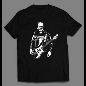 HORROR MONSTER ROCKER "ROCKENSTEIN" HALLOWEEN SHIRT