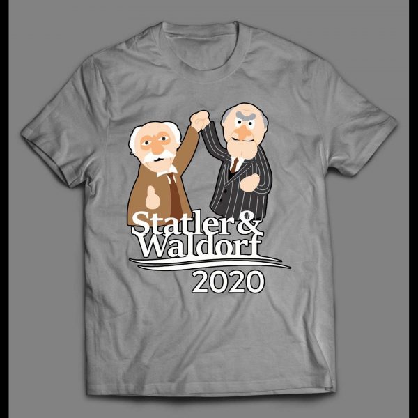 MUPPETS STATLER AND WALDORF 2020 POLITICAL PARODY MEN'S SHIRT