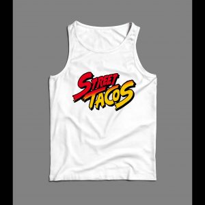 STREET TACOS VIDEO GAME PARODY HIGH QUALITY MENS TANK TOP