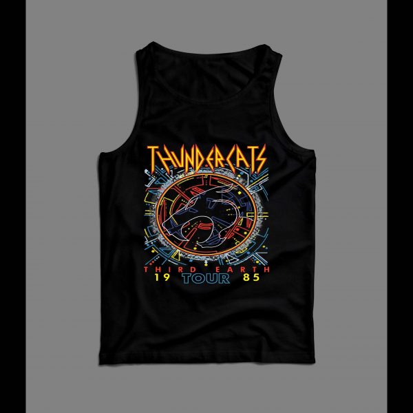 THE THUNDERCAT'S "THIRD EARTH TOUR 1985" CONCERT STYLE MEN'S TANK TOP