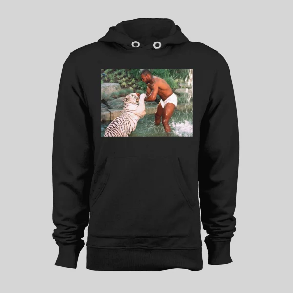 MIKE TYSON WRESTLING TIGER HIGH QUALITY HOODIE / SWEATSHIRT